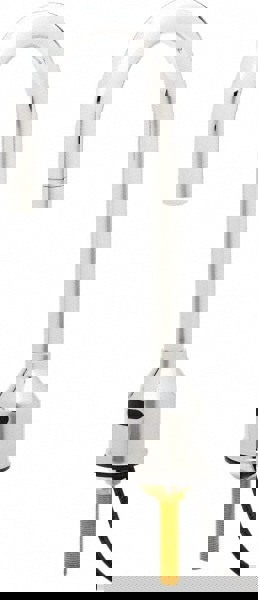 Deck Mounted - Single Hole Faucet: Gooseneck Spout